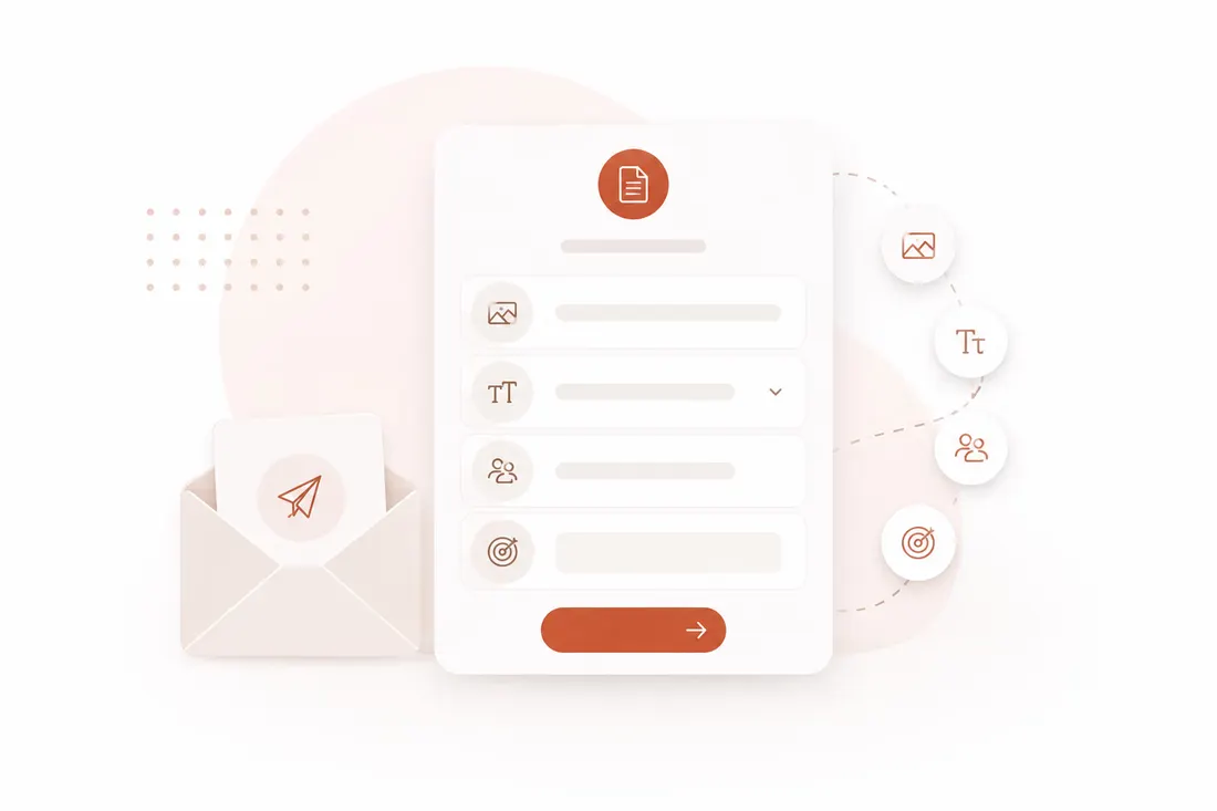 Faevorite brand and campaign planning illustration