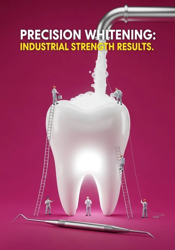 Sample dental practice ad creative designed by Faevorite