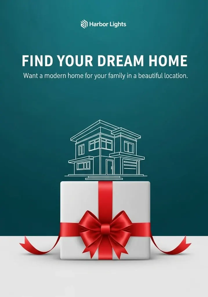 Sample real estate Facebook and Instagram ad creative designed by Faevorite